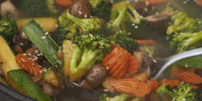 homemade hibachi vegetables