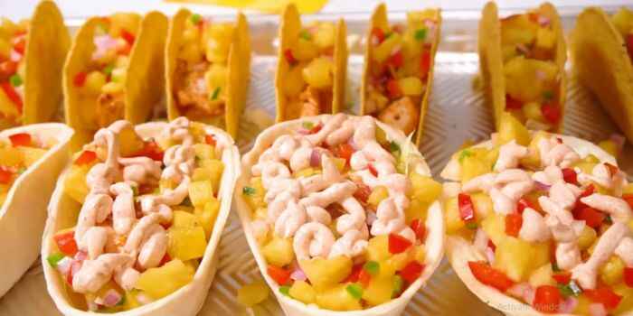 Chicken and Shrimp Tacos