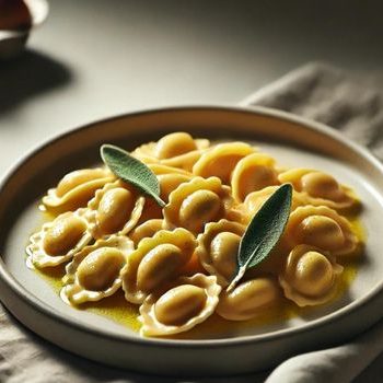 Easy Agnolotti in Sage Butter