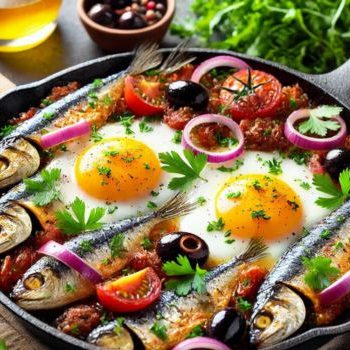 Sardine and Eggs for Breakfast