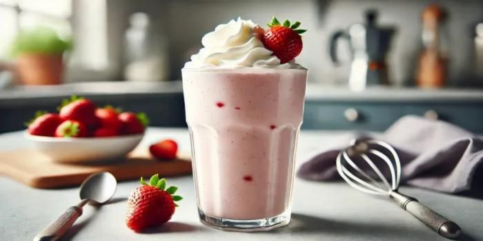 Sweet Ice Cream Milkshake