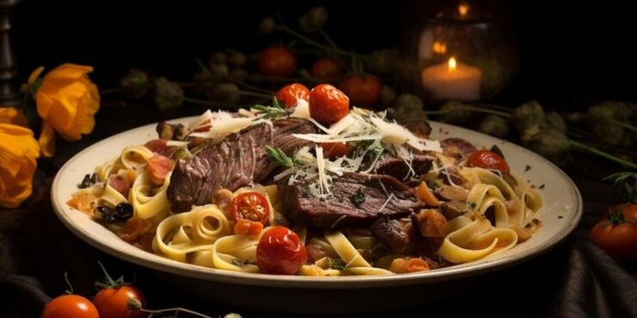 Creamy Steak Fettuccine Recipe